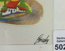 TWO MINIATURE PAINTINGS