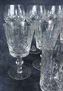 CROSS & OLIVE CRYSTAL STEMWARE