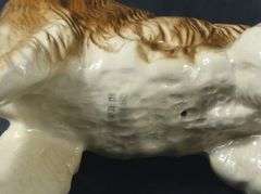 PAIR PORCELAIN DOG FIGURINES