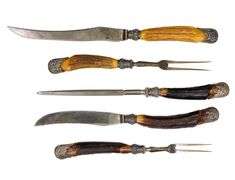 STAGHORN CARVING SET