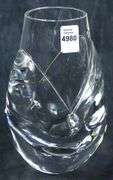 MATS JONASSON CRYSTAL VASE