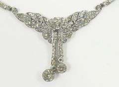 ANTIQUE CONTINENTAL SILVER NECKLACE