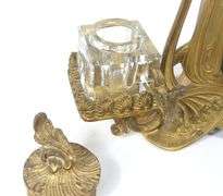 ART DECO GILDED DESK SET