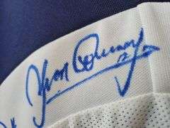 AUTOGRAPHED MONTREAL CANADIENS JERSEY