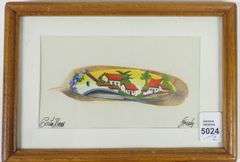 TWO MINIATURE PAINTINGS