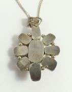 CORAL PENDANT ON CHAIN