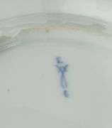 PAIR ANTIQUE GERMAN PORCELAIN PLATES