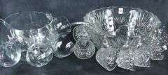 TWO PUNCH BOWL SETS