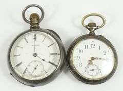 2 ANTIQUE POCKET WATCHES