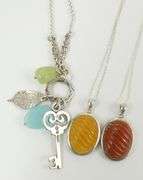 3 PENDANT NECKLACES