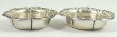 PAIR STERLING DISHES