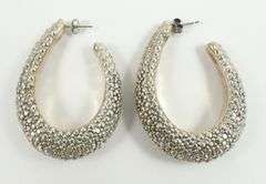 PAIR UNIQUE SILVER EARRINGS