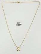 DIAMOND PENDANT ON CHAIN