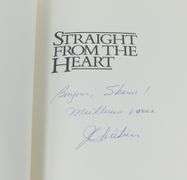 JEAN CHRETIEN AUTOGRAPHED BOOK