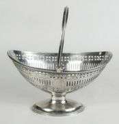 GEORGIAN SILVER SUGAR BASKET