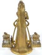 ART DECO GILDED DESK SET