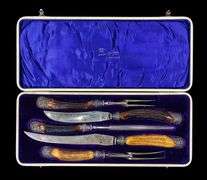 STAGHORN CARVING SET