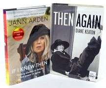 AUTOGRAPHED BOOKS BY DIANE KEATON & JANN ARDEN