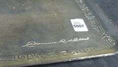 CLARENCE A. WELLS SERVING TRAY