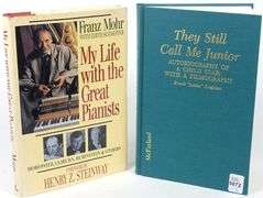 FRANK "JUNIOR" COGHLAN & FRANZ MOHR AUTOGRAPHED BOOKS