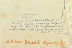 FRAGMENT FROM THE SECRET FIGHTER JET CF-100 AVRO CANUCK