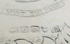 ENGLISH SILVER SALVER