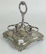 ENGLISH STERLING CRUET STAND