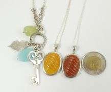 3 PENDANT NECKLACES