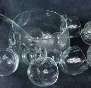 TWO PUNCH BOWL SETS