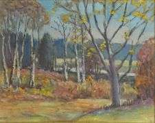 CANADIAN SCHOOL OIL PAINTING