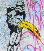 POP ART IN THE STYLE OF BANKSY