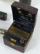 INKWELLS, TRAVEL VESTA CASE, ETC.