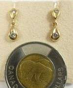 PAIR DIAMOND EARRINGS