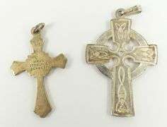 4 CROSS PENDANTS