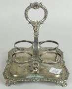 ENGLISH STERLING CRUET STAND
