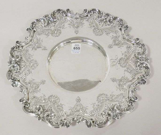 STERLING SILVER SERVING TRAY