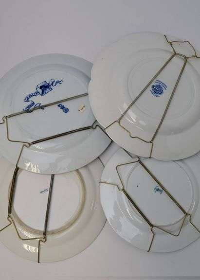 BLUE & WHITE PLATES