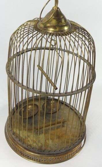 BRASS BIRDCAGE