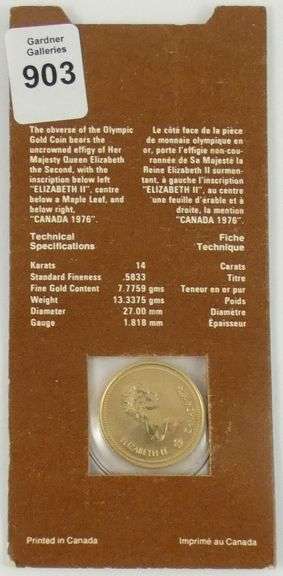 CANADIAN GOLD COIN