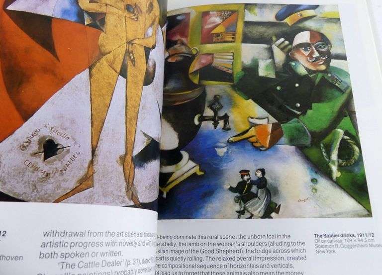 TWO MARC CHAGALL ART BOOKS
