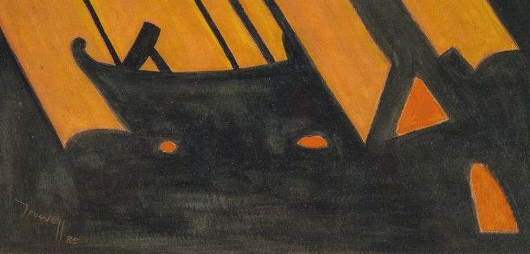 TWO IAN TROWELL PAINTINGS