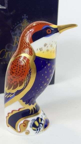 ROYAL CROWN DERBY FIGURINE "BEE EATER"