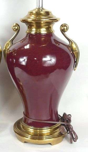 PAIR TABLE LAMPS