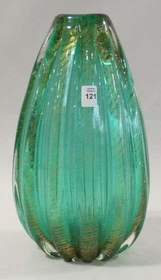 LARGE MURANO GLASS VASE