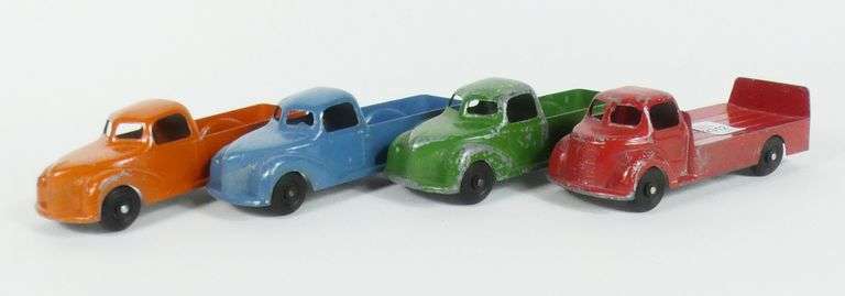 4 LONDON TOY TRUCKS