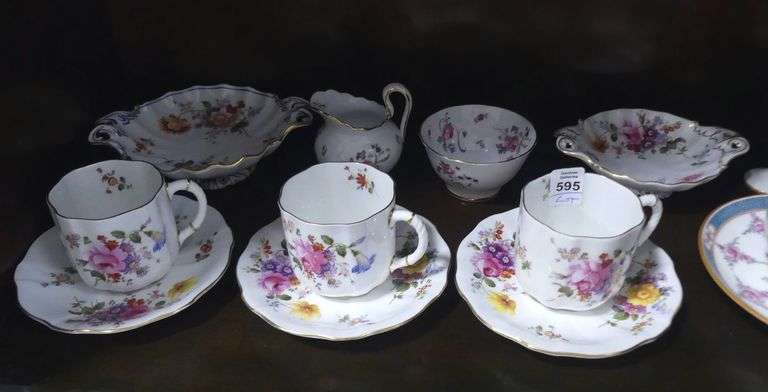 ROYAL CROWN DERBY, MINTON AND ROYAL CHELSEA