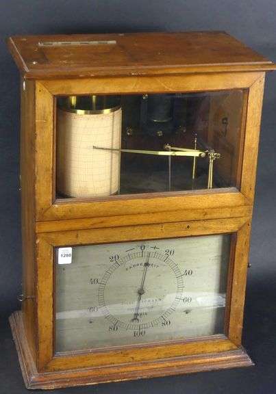 ANTIQUE RECORDING PSYCHROMETER