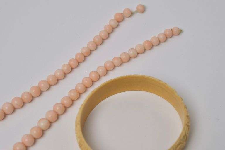 CORAL NECKLACE, ETC.