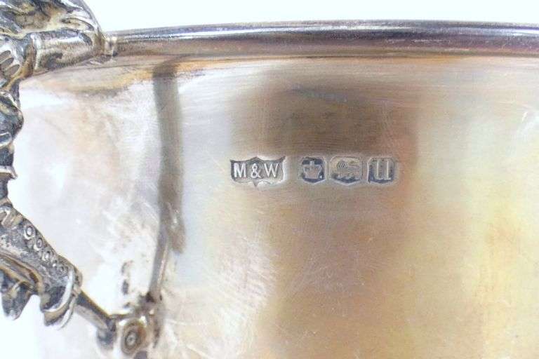 CHILD'S STERLING SILVER LOVING CUP