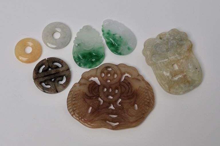 CHINESE STONE PENDANTS